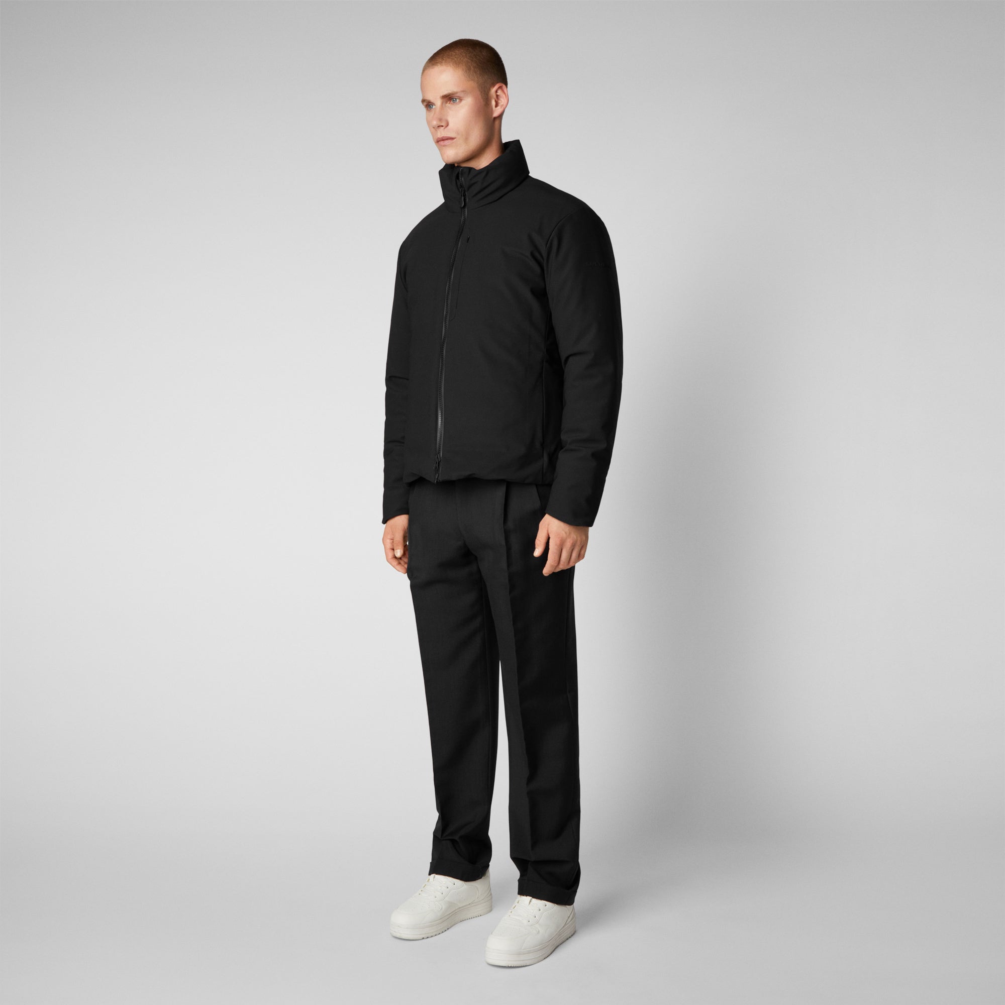 Men's Eurotium Jacket in Black - Save The Duck