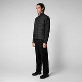 Men's Sedum Jacket in Black - GIMI Collection | Save The Duck
