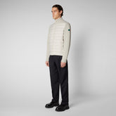 Men's Sedum Jacket in Rainy Beige - GIMI Collection | Save The Duck