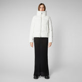 Women's Annika Jacket in Off White - Women's Icons Collection | Save The Duck