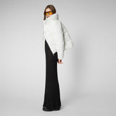Women's Annika Jacket in Off White - Women's Icons Collection | Save The Duck