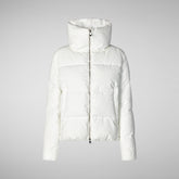Women's Annika Jacket in Off White | Save The Duck