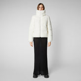 Women's Jennie Jacket in Off White | Save The Duck