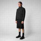 Men's Hyssop Jacket in Black - Raincoats & Windbreakers for Men | Save The Duck