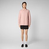 Women's Ula Jacket in Blush Pink - Pink Collection | Save The Duck
