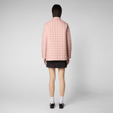 Women's Ula Jacket in Blush Pink - All Save The Duck Products | Save The Duck