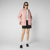 Women's Ula Jacket in Blush Pink | Save The Duck
