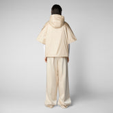 Doudoune à capuche Auri pour femme en beige Shore - Collection de vestes | Sauvez le canard