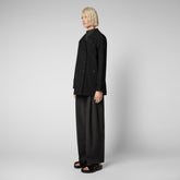 Women's Sofi Trench Coat in Black - GRIN Collection | Save The Duck