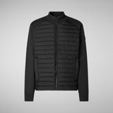 Men's Indio Sweater Jacket in Storm Grey | Save The Duck