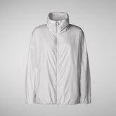 Woman's jacket Cissy in FOG GREY | Save The Duck