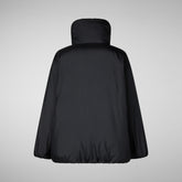 Woman's jacket Cissy in blue black | Save The Duck