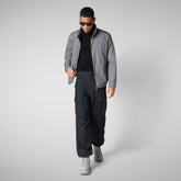 Men's Jacket Roland in Mid Grey | Save The Duck