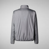 Man's Roland Jacket in Mid Grey | Save The Duck