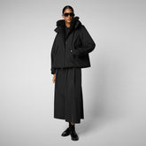 Woman's jacket Oriane in black - Fashion Woman | Save The Duck