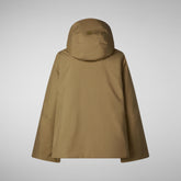 Woman's jacket Oriane in husk green | Save The Duck