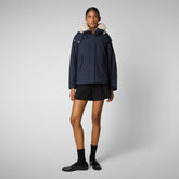 Women's jacket Oriane in blue black | Save The Duck