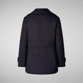 Woman's Jacket sofia in blue black | Save The Duck