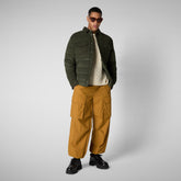 Men's jacket Magnus in land green - Men's Icons | Save The Duck