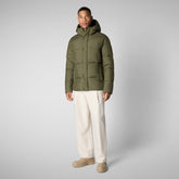 Men's jacket Bennet in sherwood green | Save The Duck