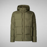 Men's jacket Bennet in sherwood green | Save The Duck