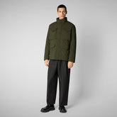 Man's jacket trenton in land green - Man bureau | Save The Duck