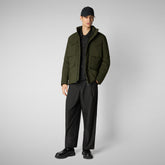 Man's jacket trenton in land green - Man bureau | Save The Duck