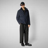 Men's jacket trenton in blue black | Save The Duck