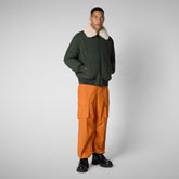 Men's jacket Riker in land green - Icon's Men's Collection Outfit | Save The Duck