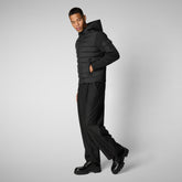 Men's animal free Puffer jacket Torin in black - Icon's Men's Collection Outfit | Save The Duck