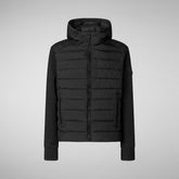 Men's animal free Puffer jacket Torin in black | Save The Duck