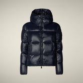 Women's parka biddy in blue black | Save The Duck