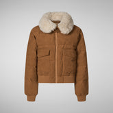 Women's jacket Reily in biscuit beige | Save The Duck