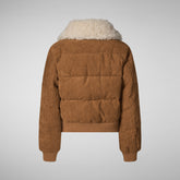 Women's jacket Reily in biscuit beige | Save The Duck