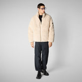 Men's jacket Hendrix in shore beige - Mens' Collection | Save The Duck