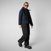 Women's jacket Aveline in BLUE BLACK | Save The Duck