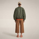 Women's bomber jacket Lil in Dusty Olive - Women's Coats | Save The Duck