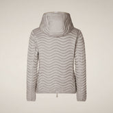 Women's Puffer Jacket Melody in Sand Beige - Women's Coats | Save The Duck