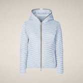 Women's Puffer Jacket Melody in Dawn Blue - Women's Coats | Save The Duck