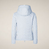 Women's Puffer Jacket Melody in Dawn Blue - Women's Coats | Save The Duck