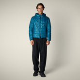 Men's parka floyd in horizon blue - Preview FW25 Man | Save The Duck