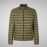 Men's Alexander Puffer Jacket in Tango Red | Save The Duck