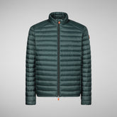Men's Alexander Puffer Jacket in Tango Red | Save The Duck