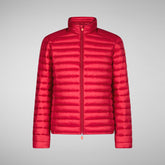 Men's Alexander Puffer Jacket in Blue Berry | Save The Duck