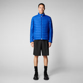Men's Alexander Puffer Jacket in Blue Berry - Men's Glamour Addict Guide | Save The Duck