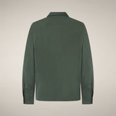Men's Jacket Basil in Thyme Green - Jackets for Men | Save The Duck