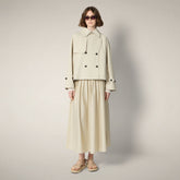 Women's Jacket Garbo in Shore Beige - Woman's Jackets | Save The Duck