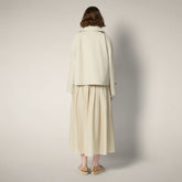 Women's Jacket Garbo in Shore Beige - Woman's Jackets | Save The Duck