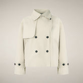 Women's Jacket Garbo in Shore Beige - Woman's Jackets | Save The Duck