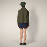 Women's Jacket Garbo in Snake Green - Woman's Jackets | Save The Duck